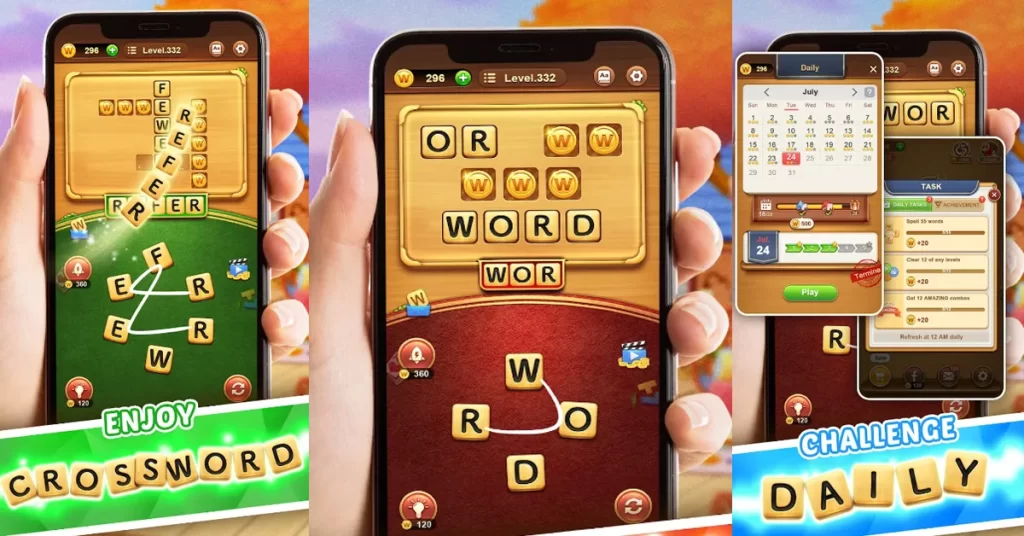 Word Connect Game Offline a Logic Game