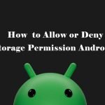 Storage Permission Android