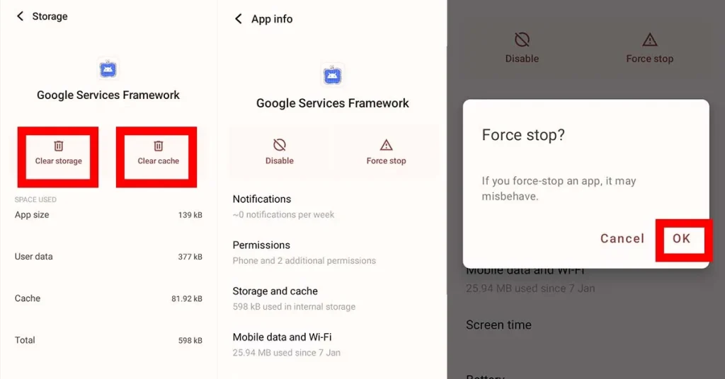 Google Services Framework Android ID