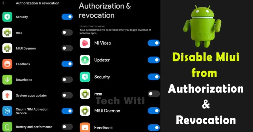 what is miui daemon and Authorization Revocation