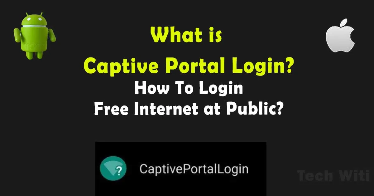 captive portal login